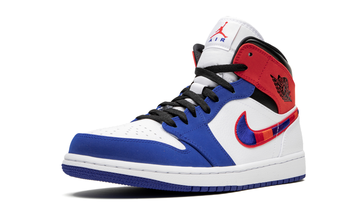 Air Jordan 1 Mid Multicolor Swoosh 9