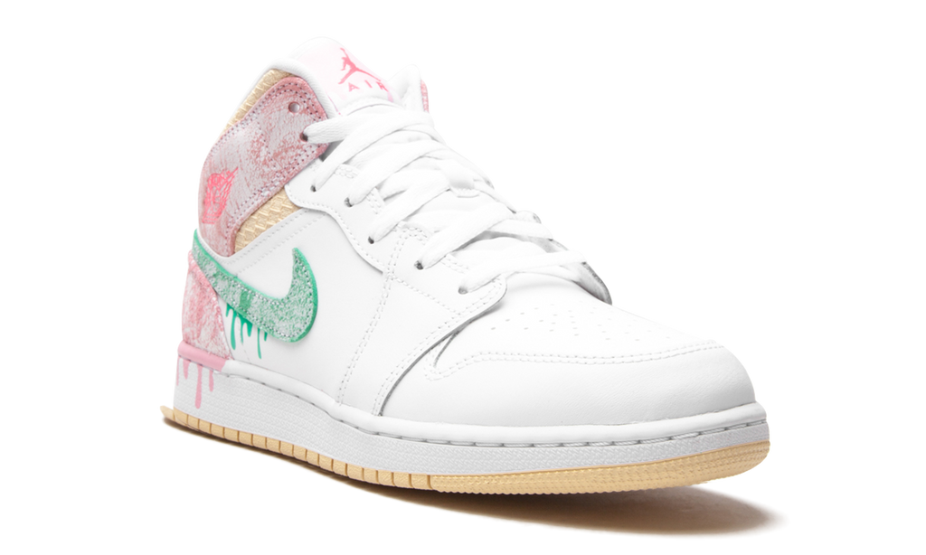 Air Jordan 1 Mid Paint Drip (GS) 8