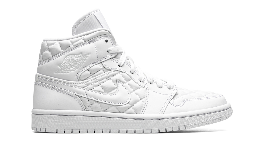 Air Jordan 1 Mid Quilted White (W) 7