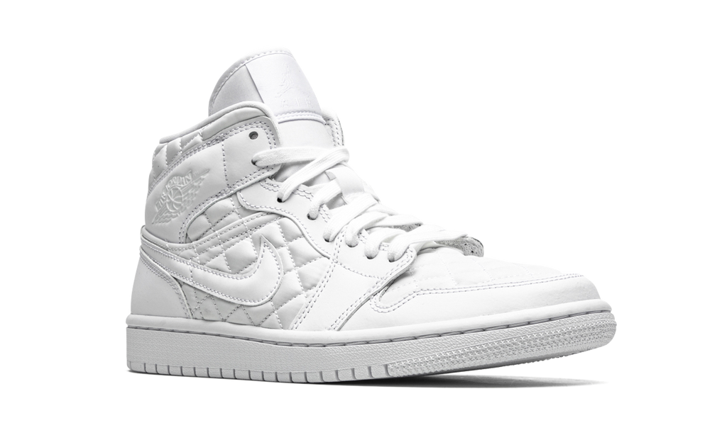 Air Jordan 1 Mid Quilted White (W) 8