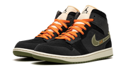 Air Jordan 1 Mid SE Craft Anthracite Light Olive 3