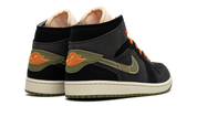 Air Jordan 1 Mid SE Craft Anthracite Light Olive 4