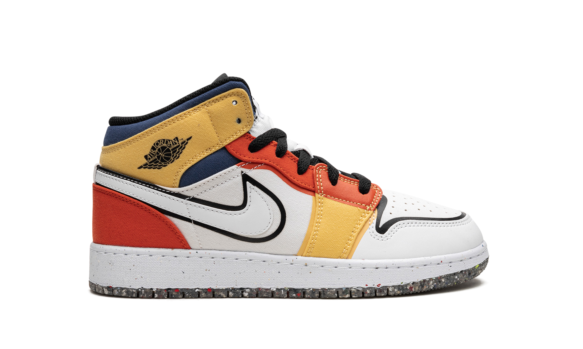 Air Jordan 1 Mid SE Multicolor (GS) 7