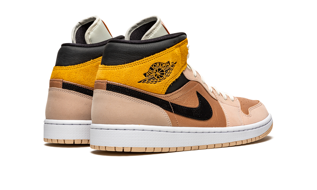 Air Jordan 1 Mid SE Particle Beige 4