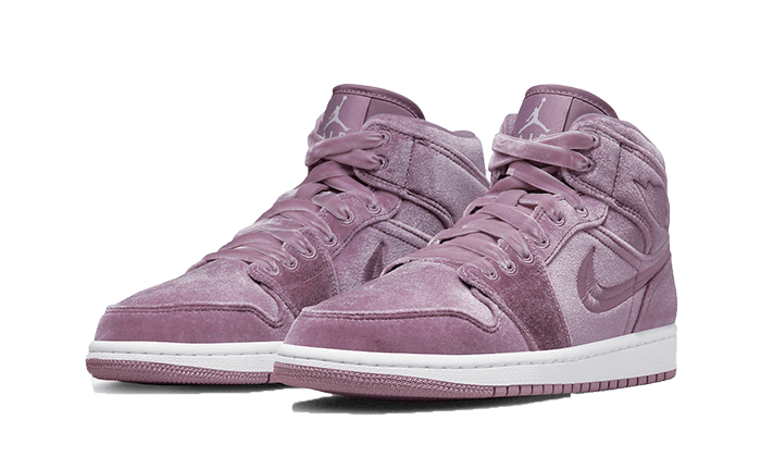 Air Jordan 1 Mid Se Purple Velvet