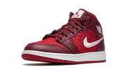 Air Jordan 1 Mid SE Red Quilt (GS) 5