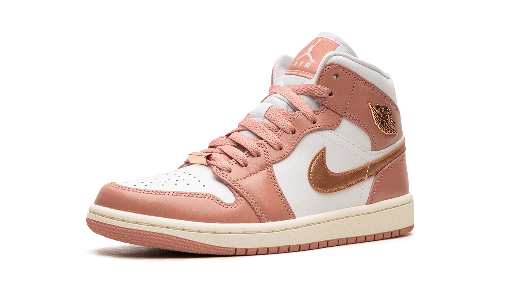 Air Jordan 1 Mid SE Red Stardust (W) 5