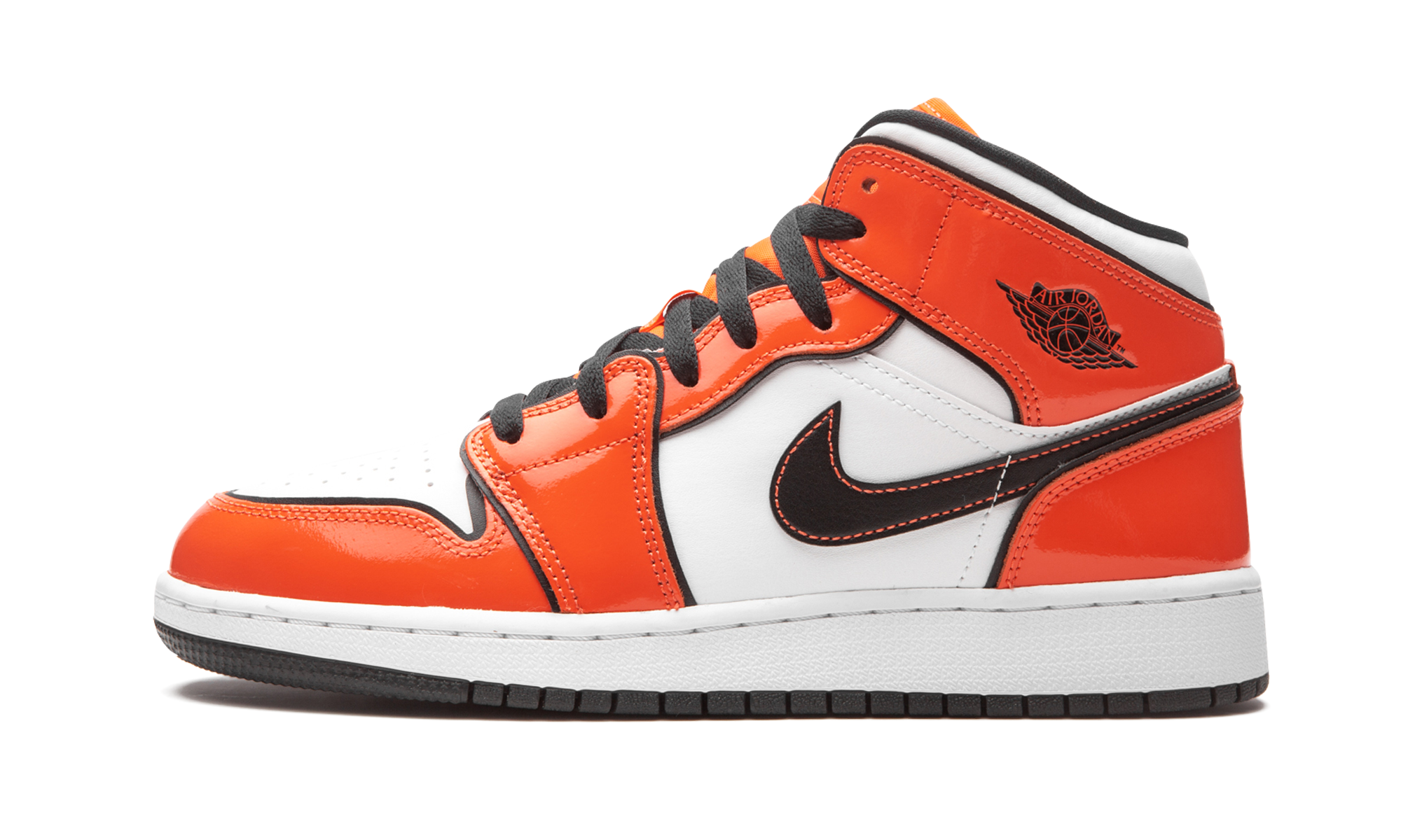 Air Jordan 1 Mid SE Turf Orange (GS) 1