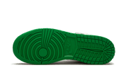 Air Jordan 1 Mid Se White Laser Orange Lucky Green