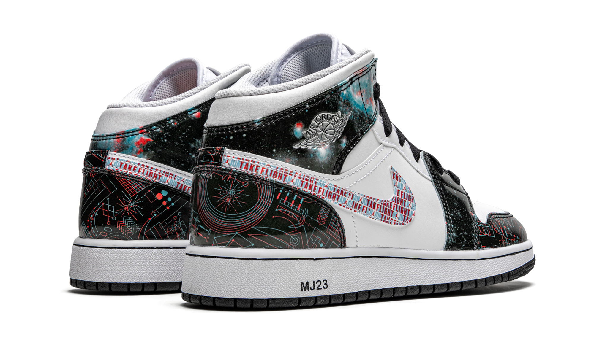 Air Jordan 1 Mid Take Flight (GS) 4