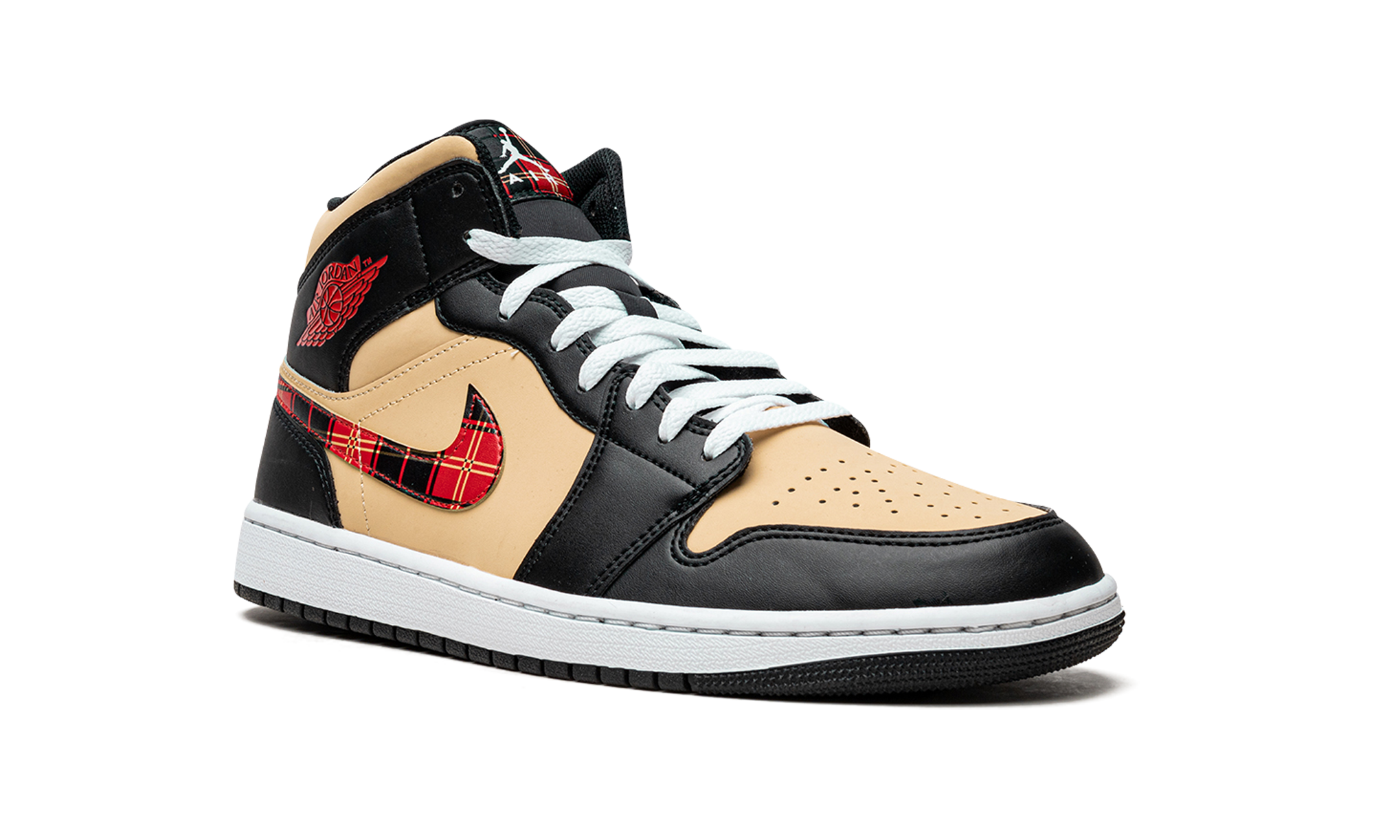 Air Jordan 1 Mid Tartan Swoosh 2