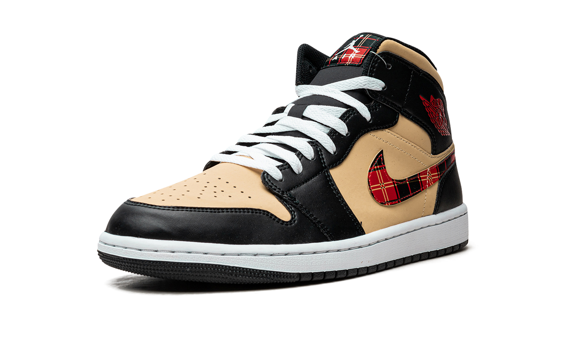 Air Jordan 1 Mid Tartan Swoosh 5