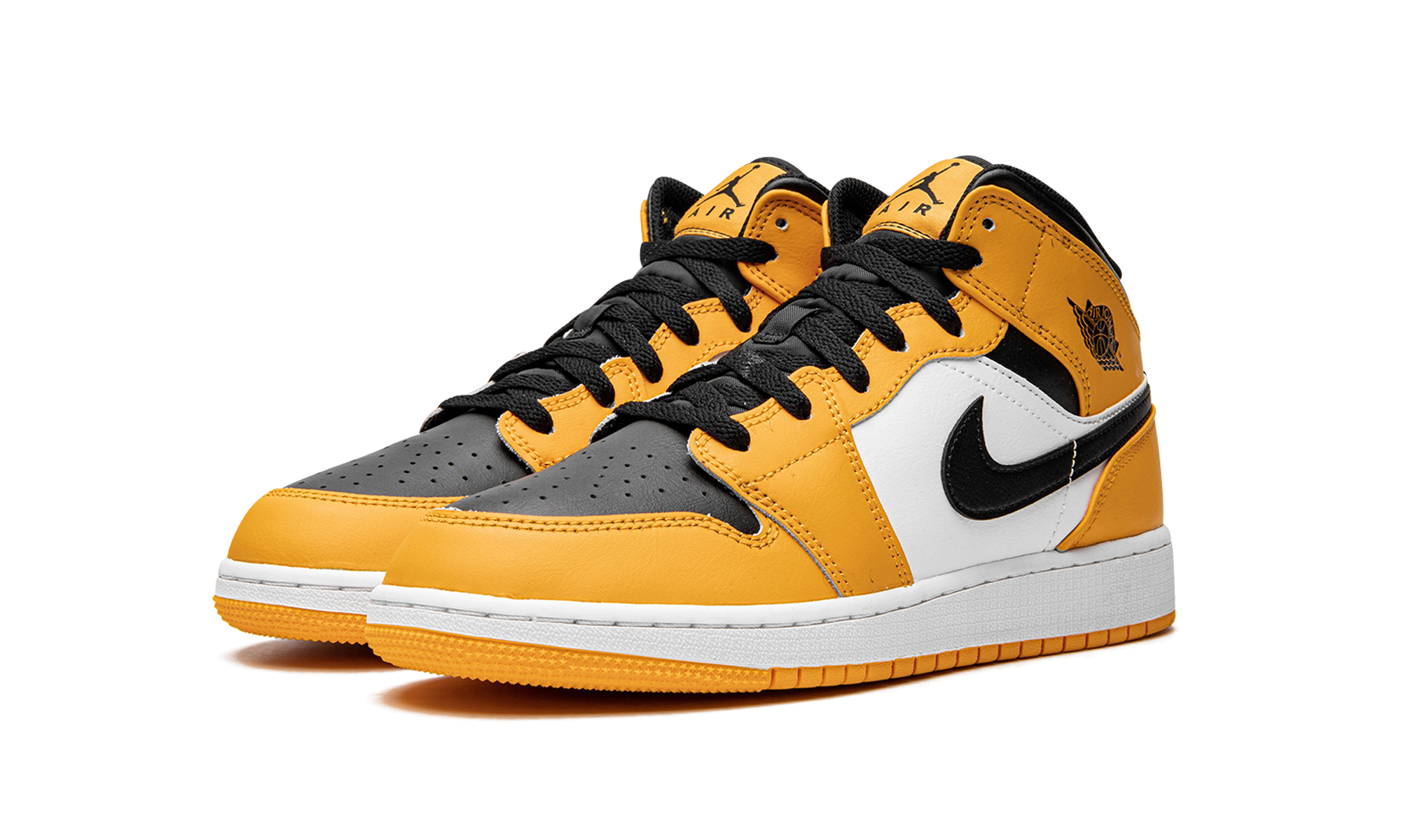 Air Jordan 1 Mid Taxi (GS) 3