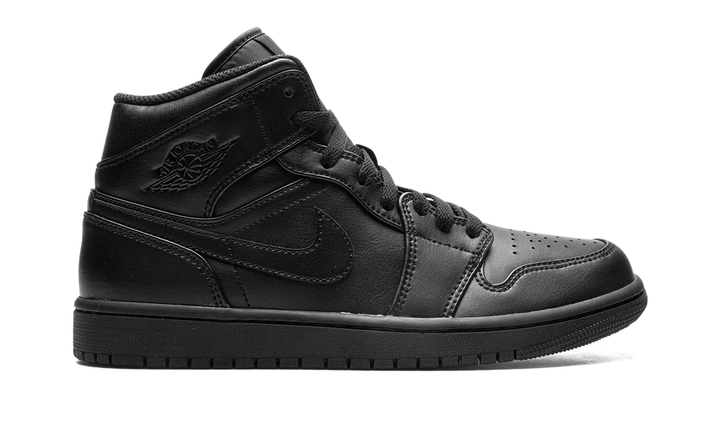 Air Jordan 1 Mid Triple Black (2022) 7