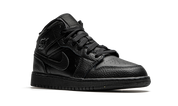Air Jordan 1 Mid Triple Black (GS) 8