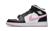 Air Jordan 1 Mid White Black Light Arctic Pink