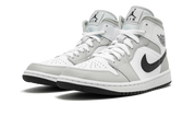Air Jordan 1 Mid White Light Smoke Gray