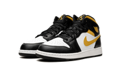 Air Jordan 1 Mid White Pollen Black (GS) 3