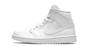Air Jordan 1 Mid White Snakeskin (W) 1