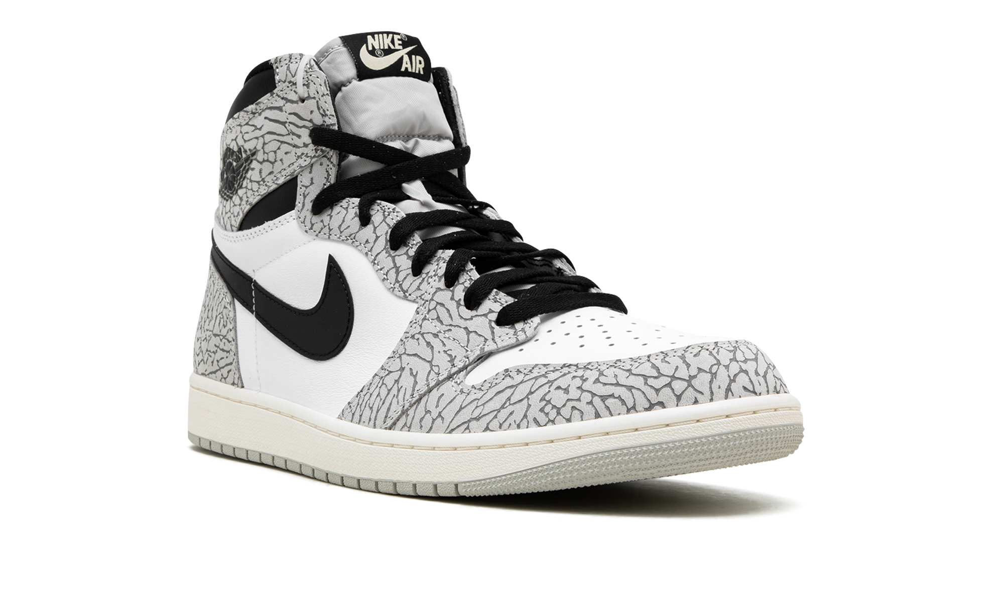 Air Jordan 1 Retro High OG White Cement 2