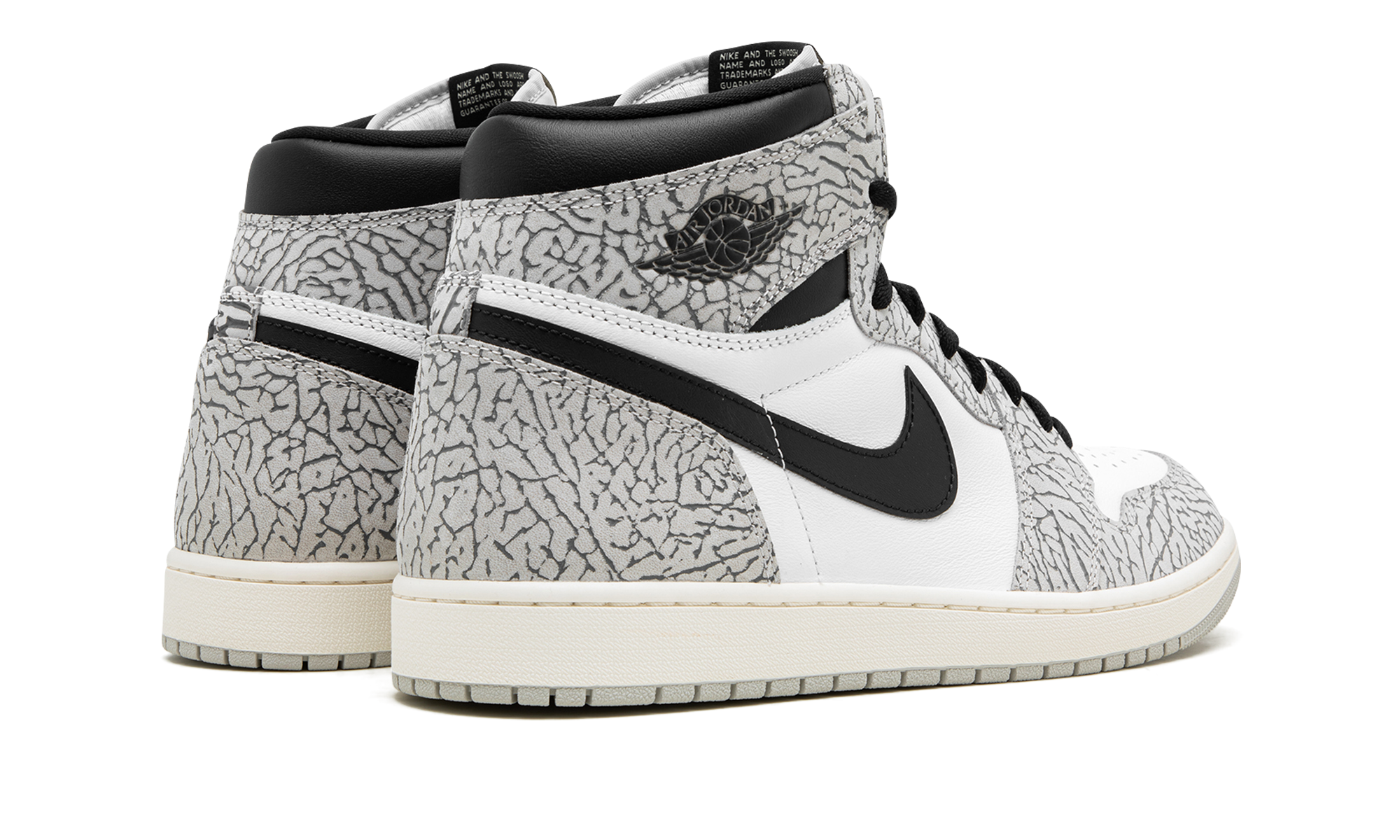 Air Jordan 1 Retro High OG White Cement 4