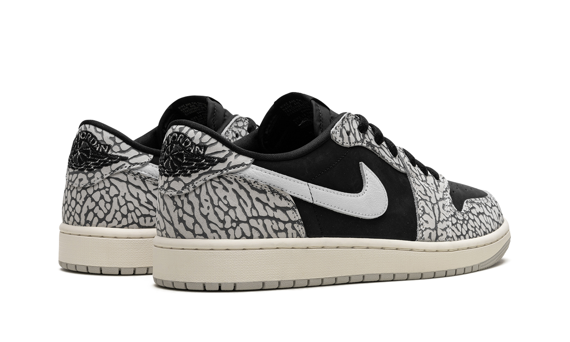 Air Jordan 1 Retro Low OG WMNS Black Cement 4