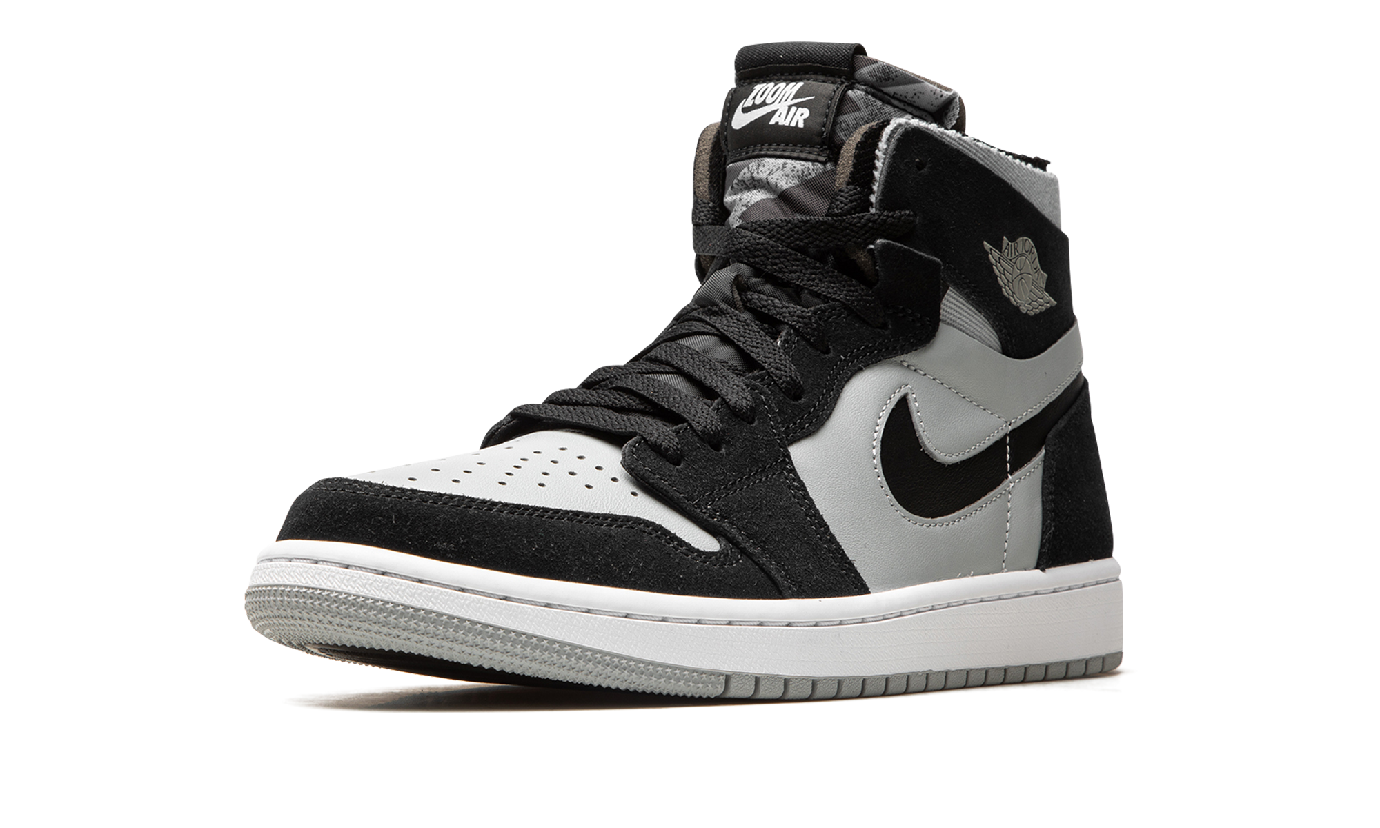 Air Jordan 1 Zoom Cmft Black Light Smoke Gray