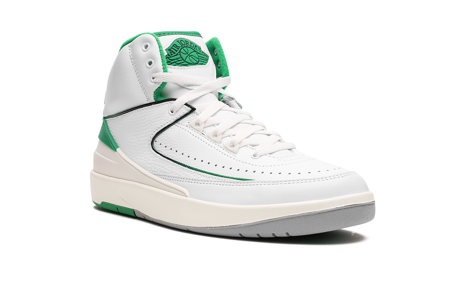 Air Jordan 2 Retro Lucky Green (GS) 2