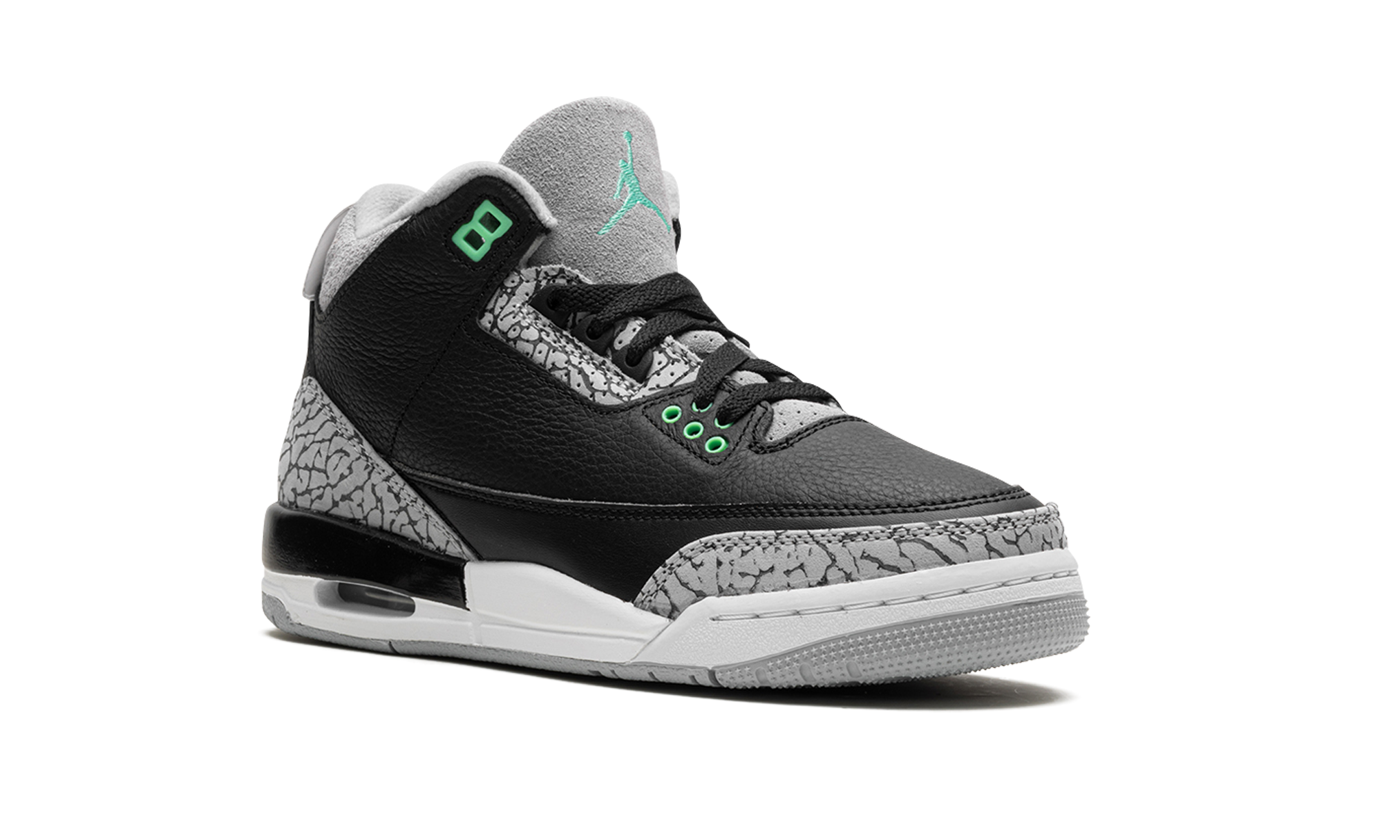 Air Jordan 3 Retro Green Glow 10