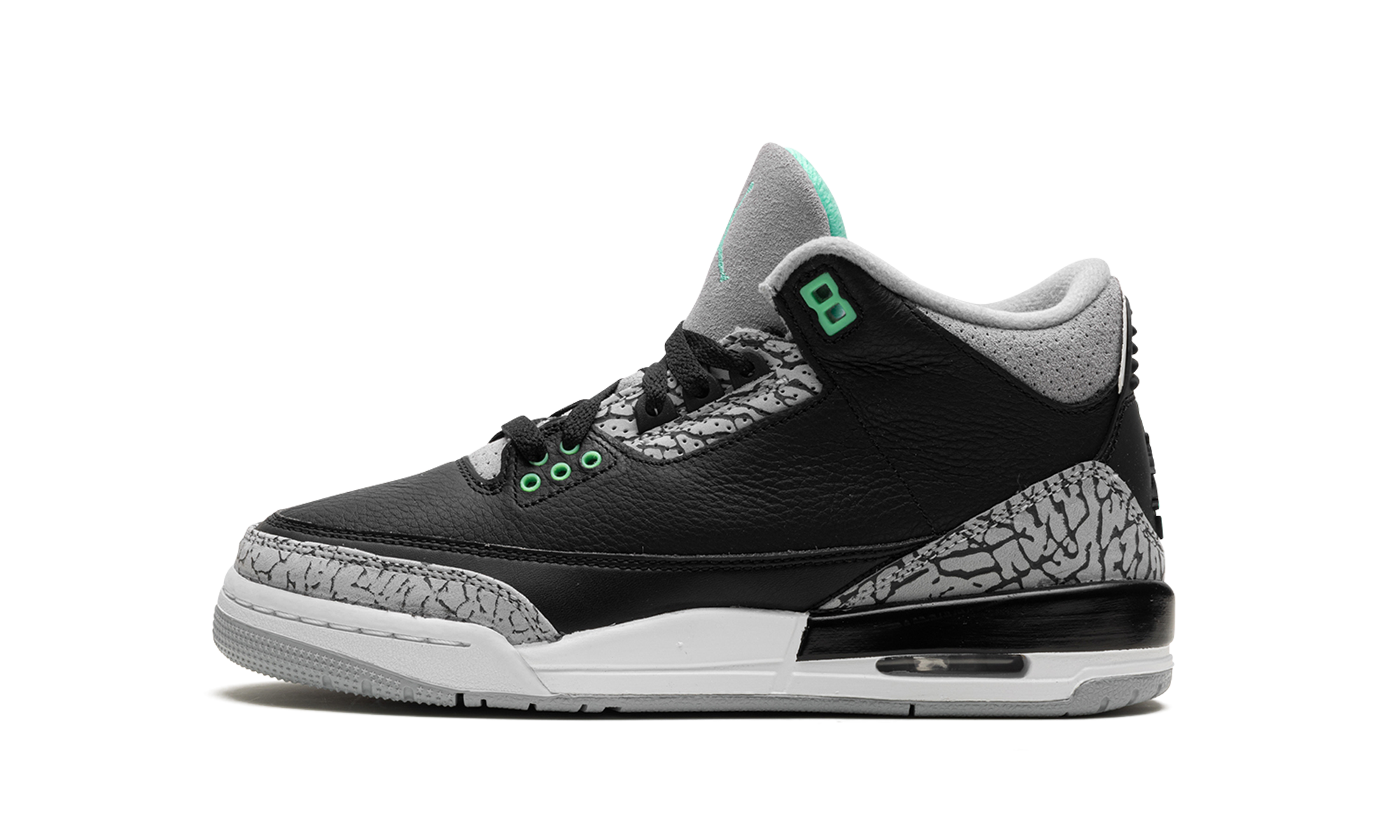 Air Jordan 3 Retro Green Glow 9