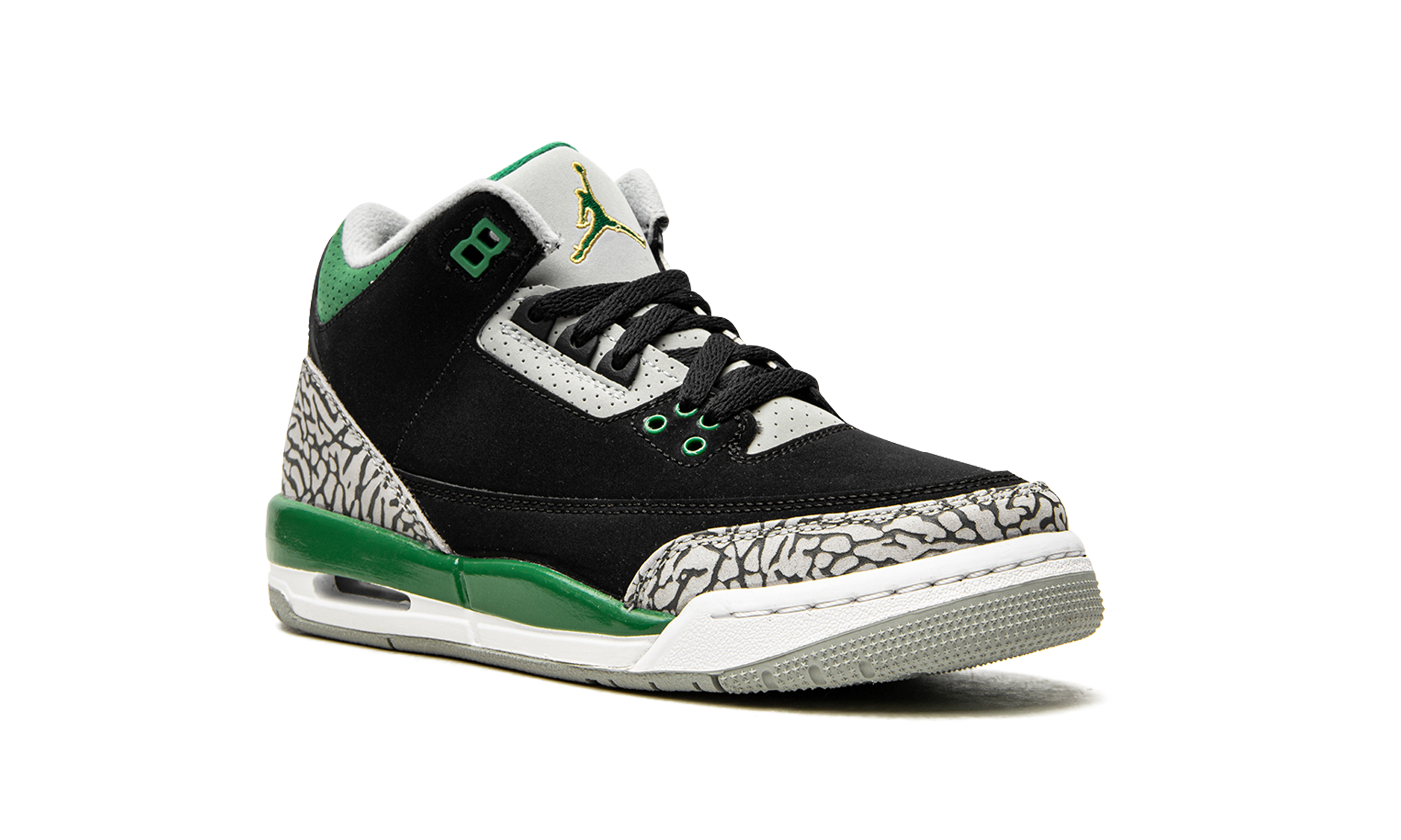 Air Jordan 3 Retro Pine Green (GS) 8