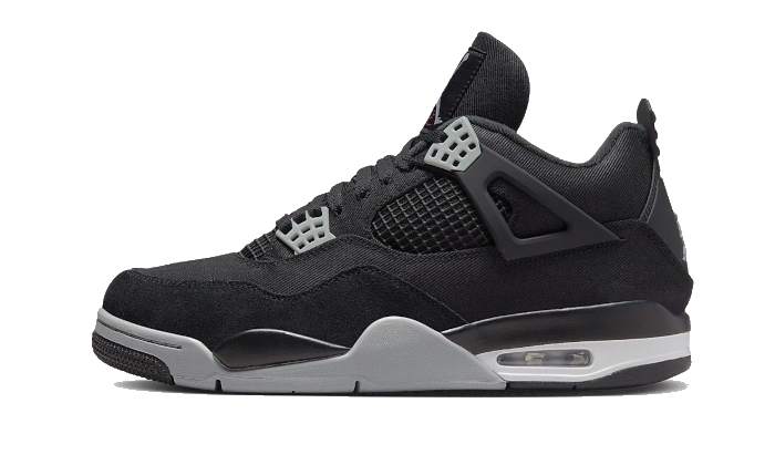 Air Jordan 4 Black Canvas 1
