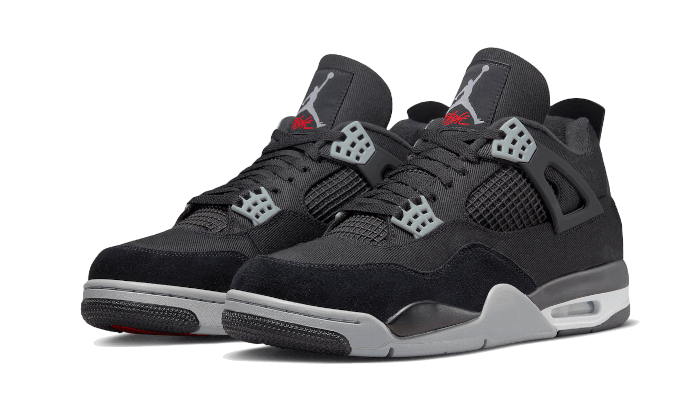 Air Jordan 4 Black Canvas 2