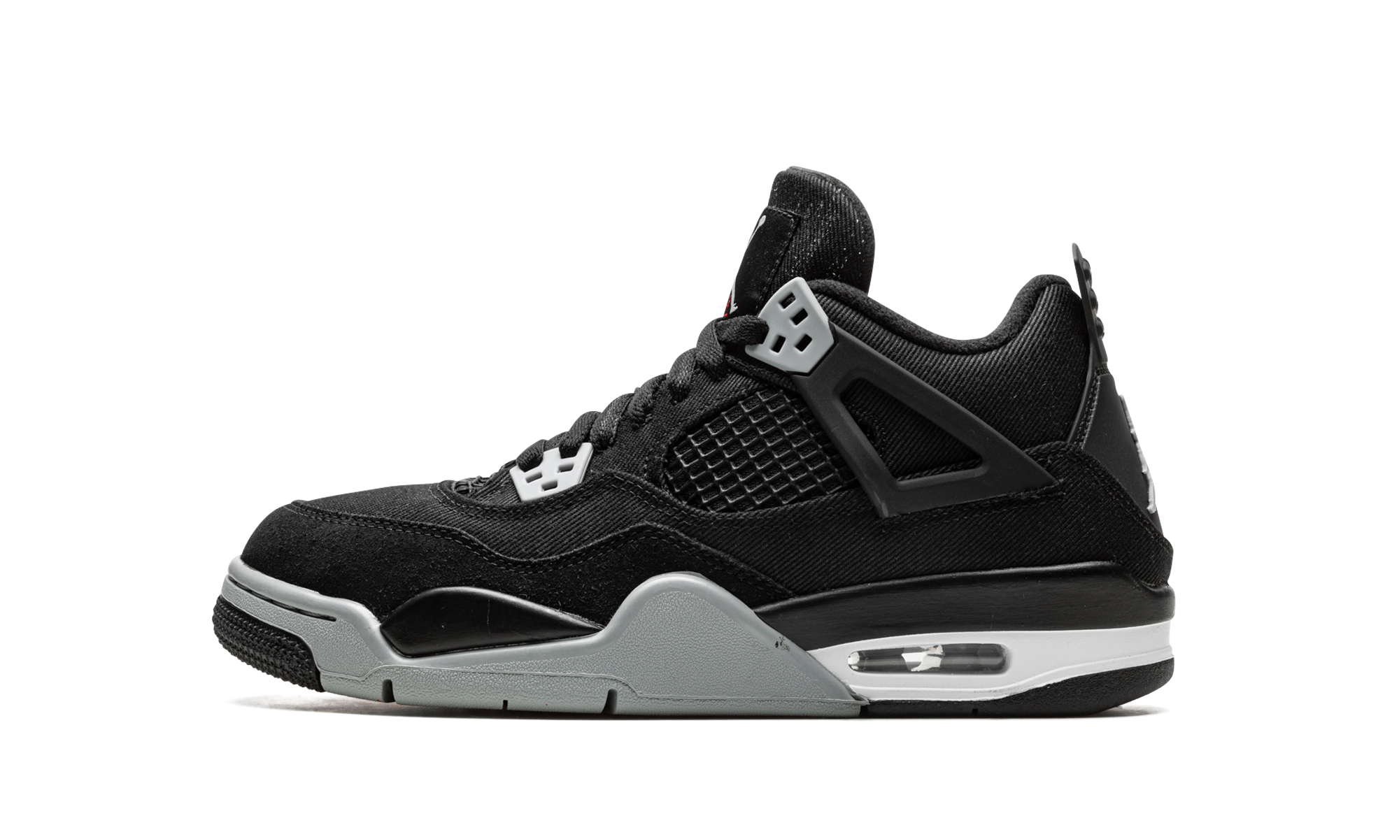 Air Jordan 4 Retro Black Canvas (GS) 1