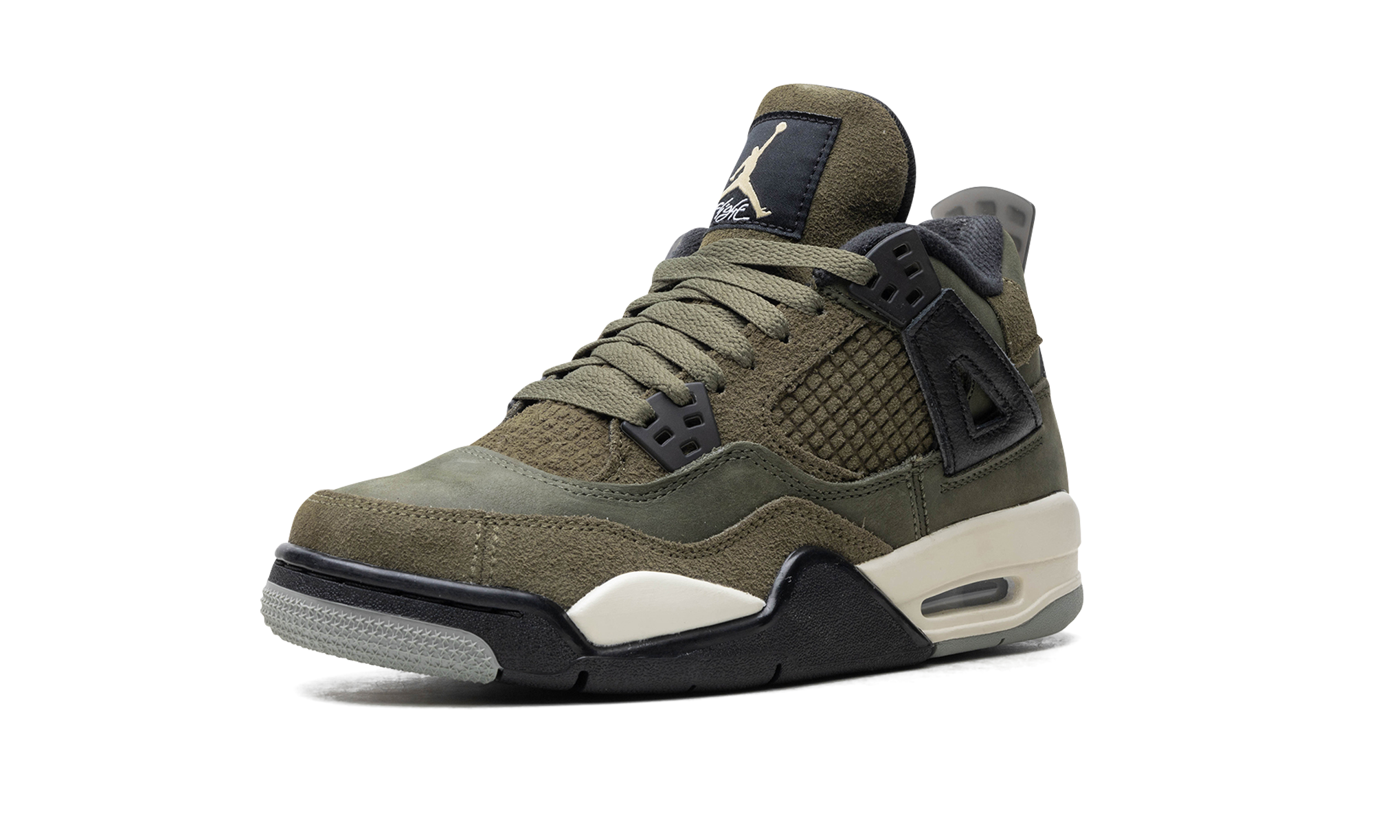 Air Jordan 4 Retro GS Medium Olive 5
