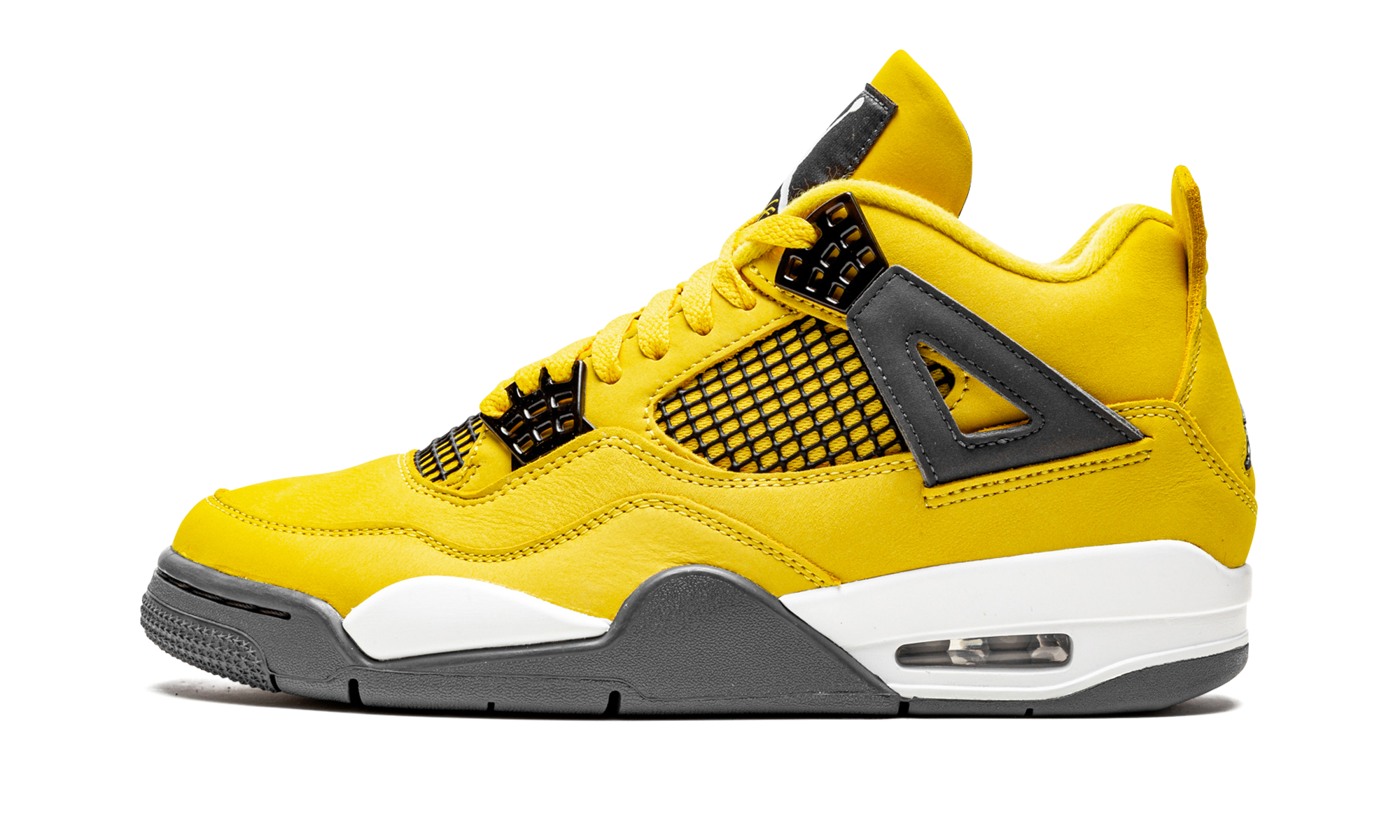 Air Jordan 4 Retro Round Yellow (Lightning) 10
