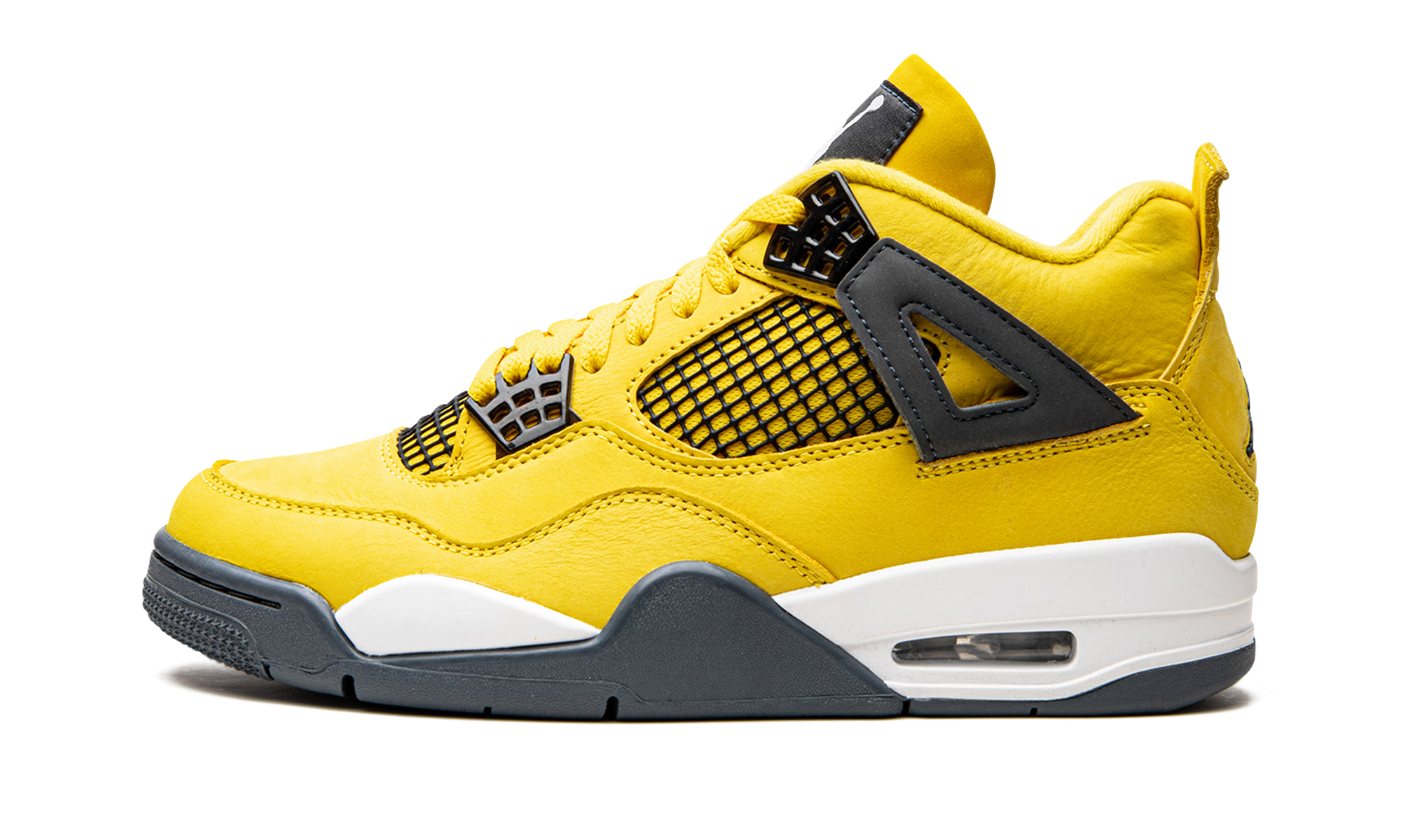 Air Jordan 4 Retro Round Yellow (Lightning) 9