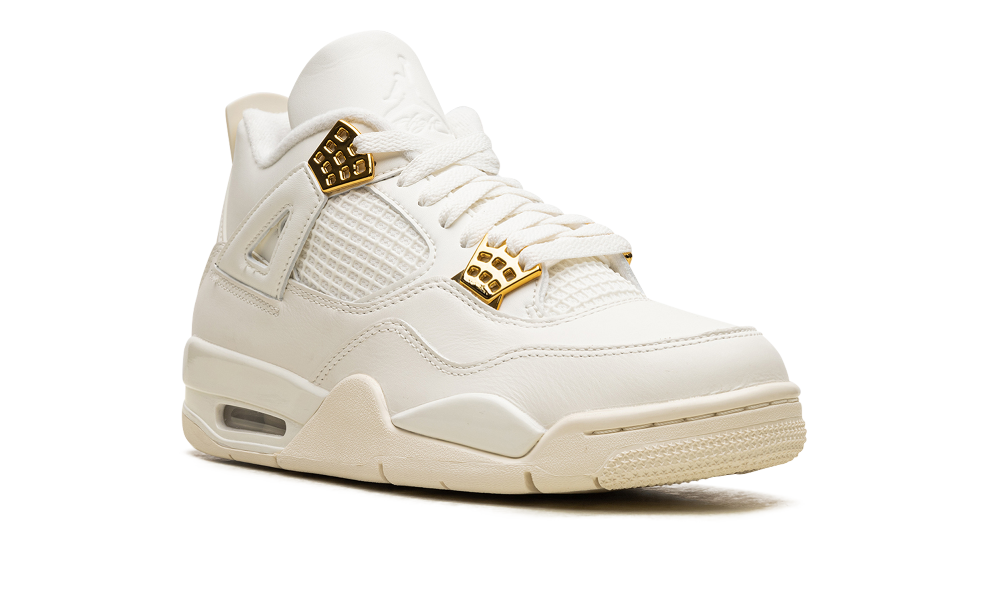 Air Jordan 4 Sail Metallic Gold