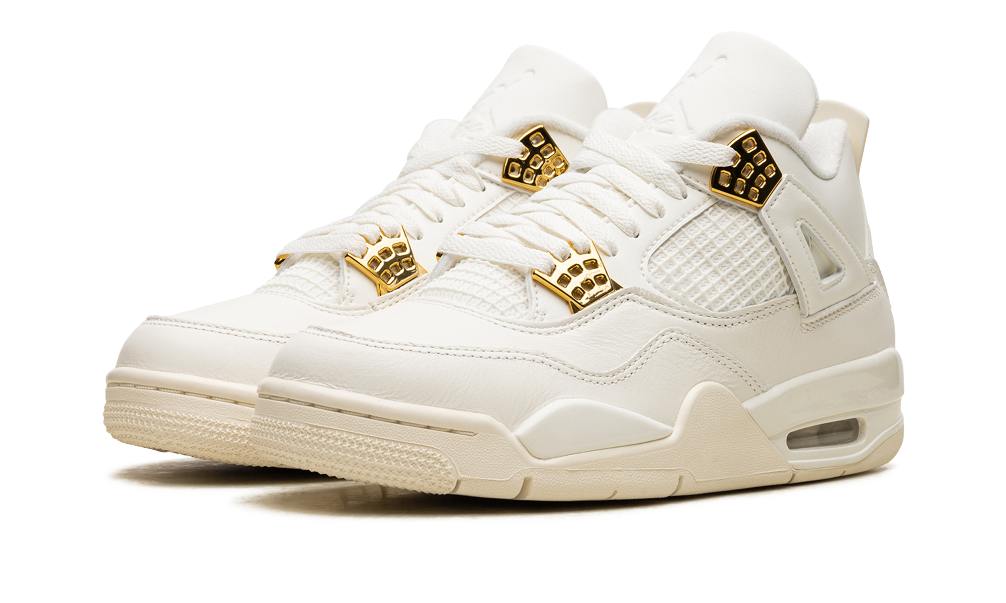 Air Jordan 4 Sail Metallic Gold