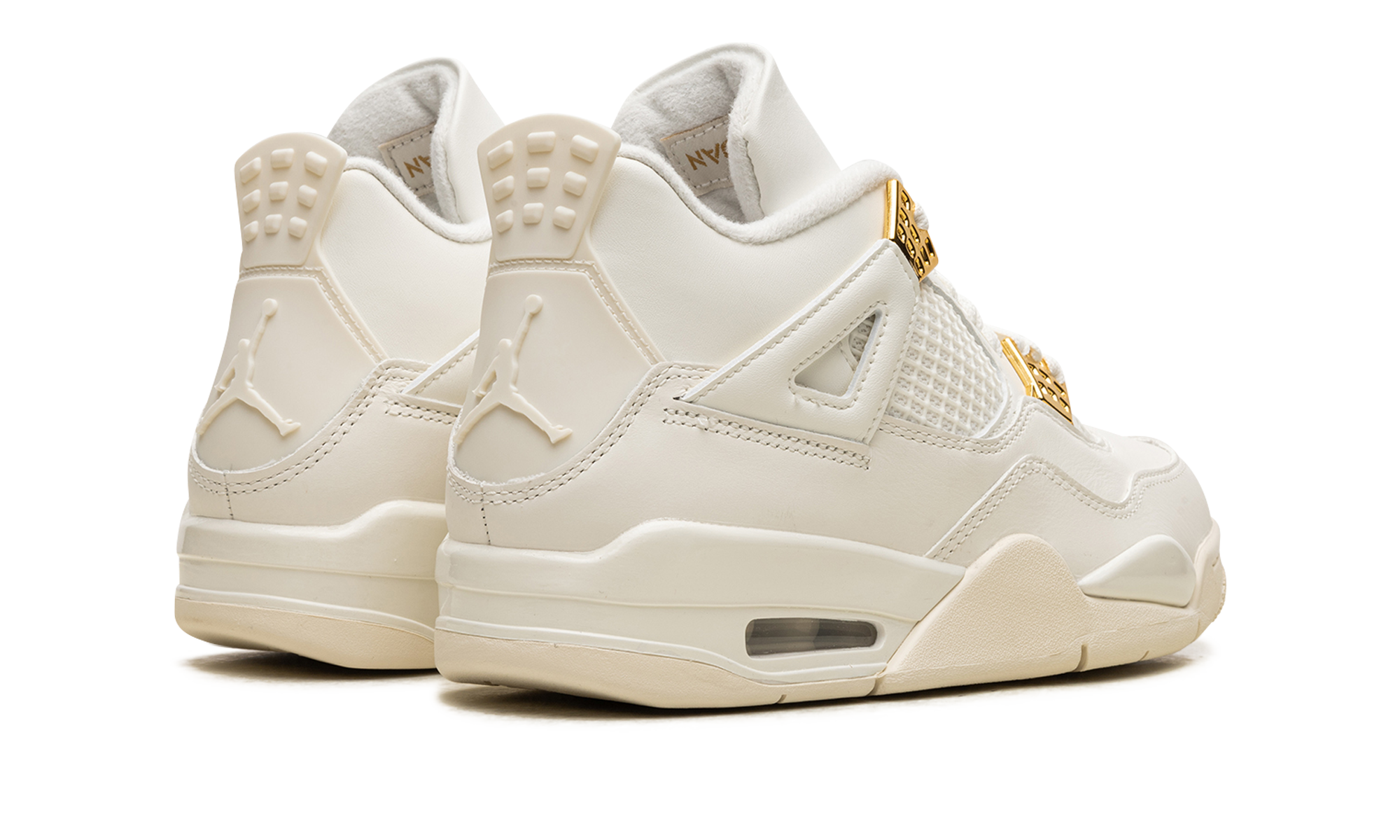 Air Jordan 4 Sail Metallic Gold