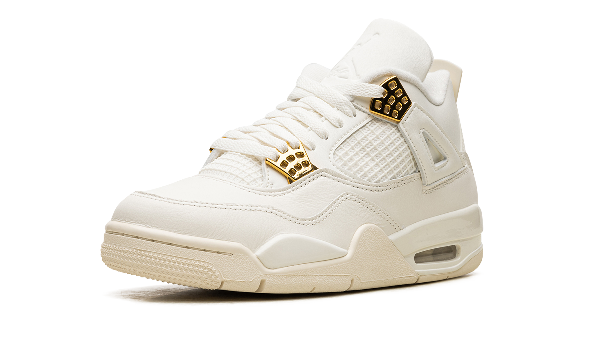 Air Jordan 4 Sail Metallic Gold