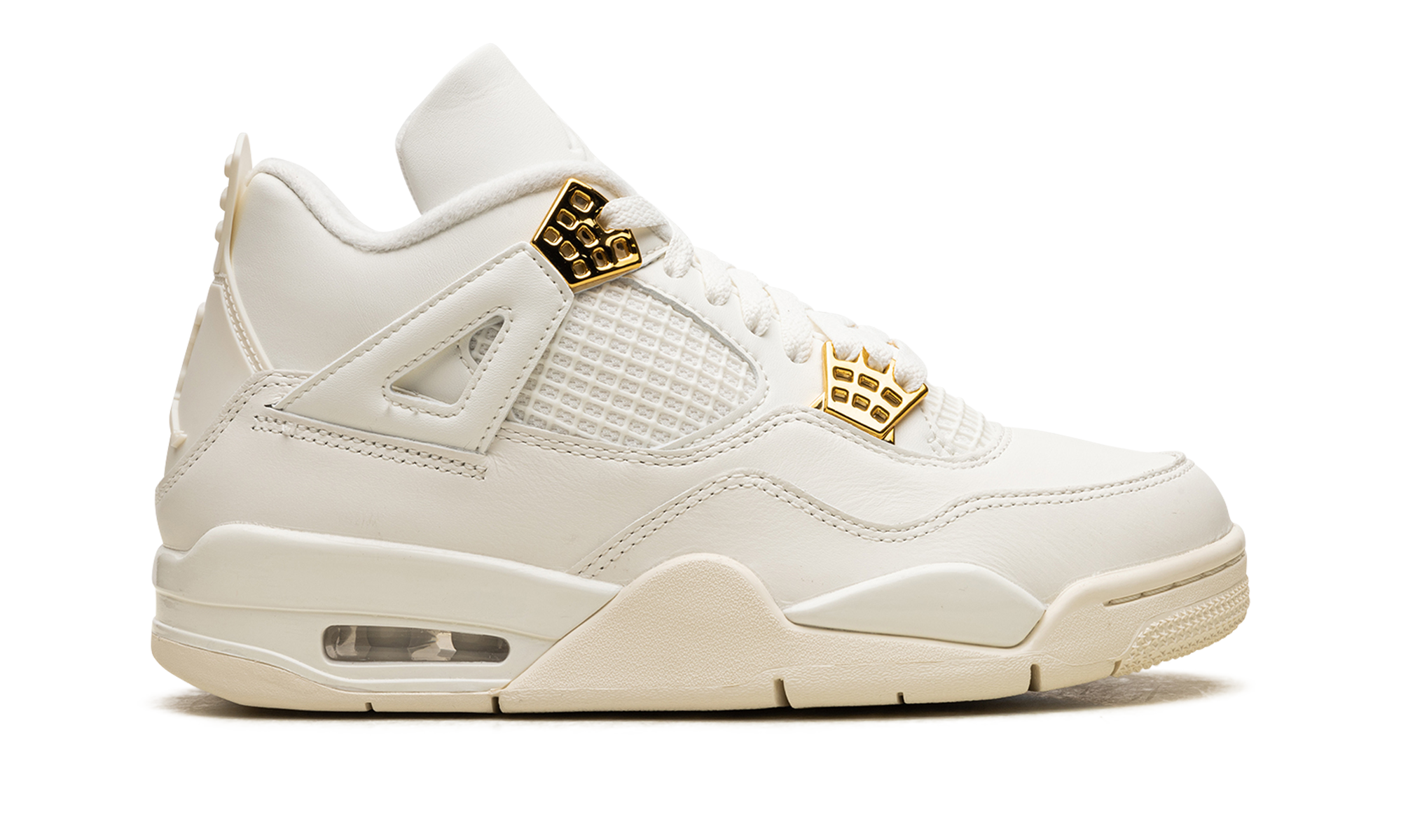 Air Jordan 4 Sail Metallic Gold