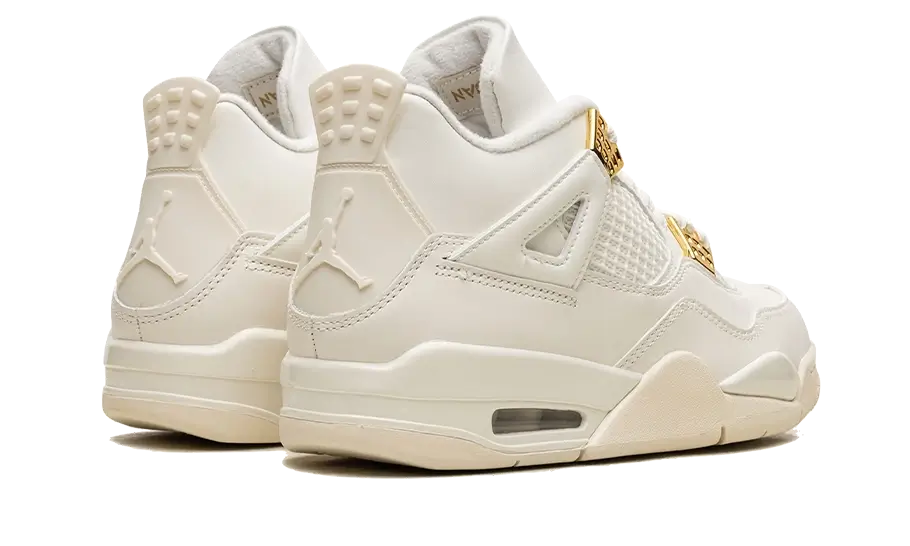 Air Jordan 4 Sail Metallic Gold 9