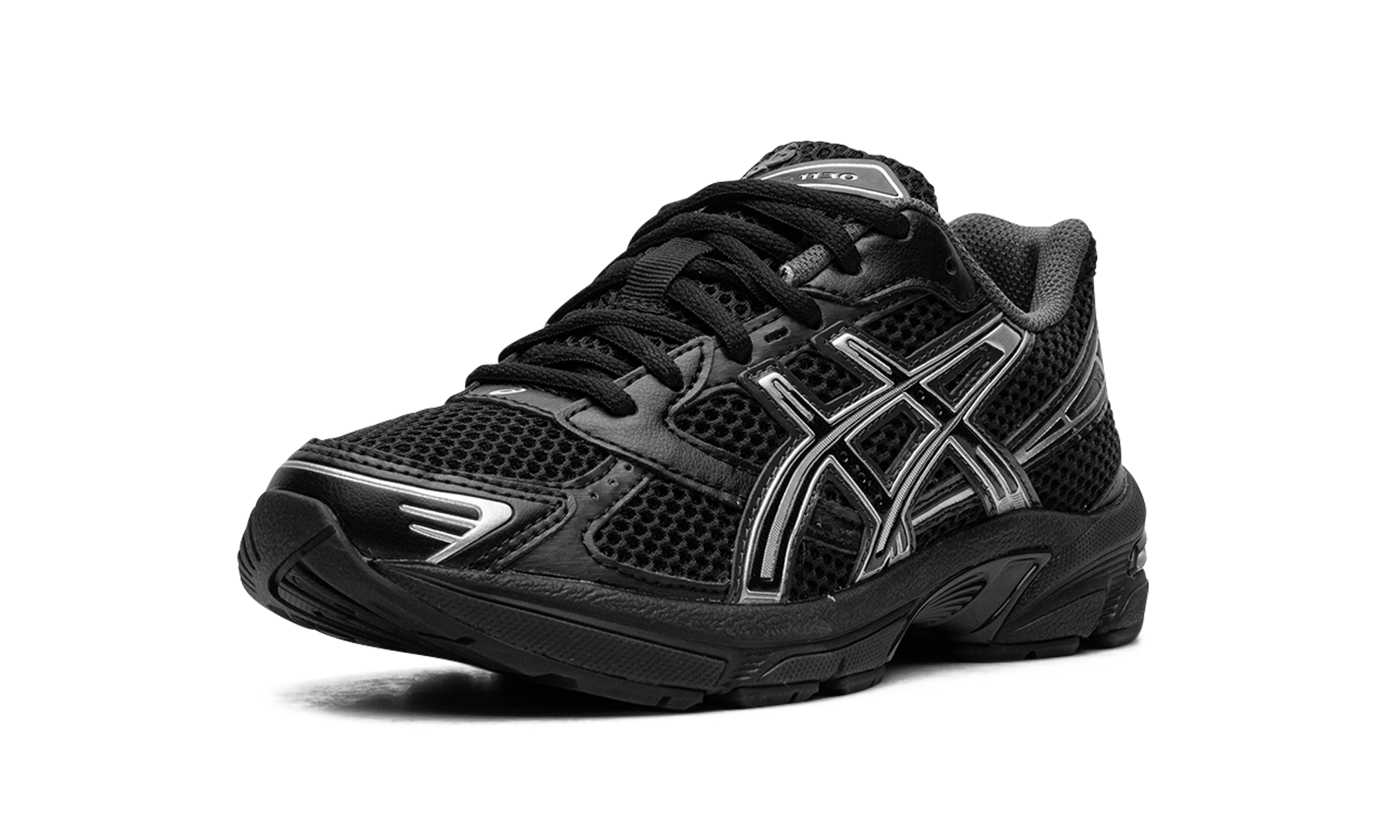 ASICS Gel-1130 Black Pure Silver 9