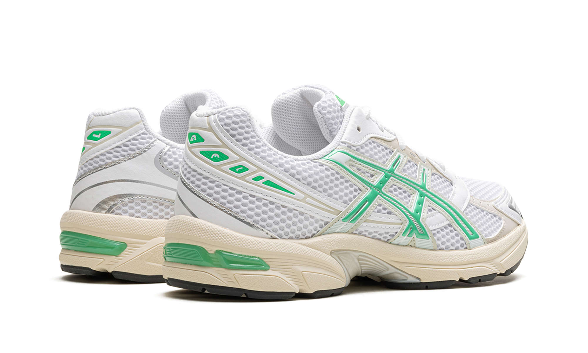 ASICS Gel-1130 White Malachite Green Off White Midsole (W) 4