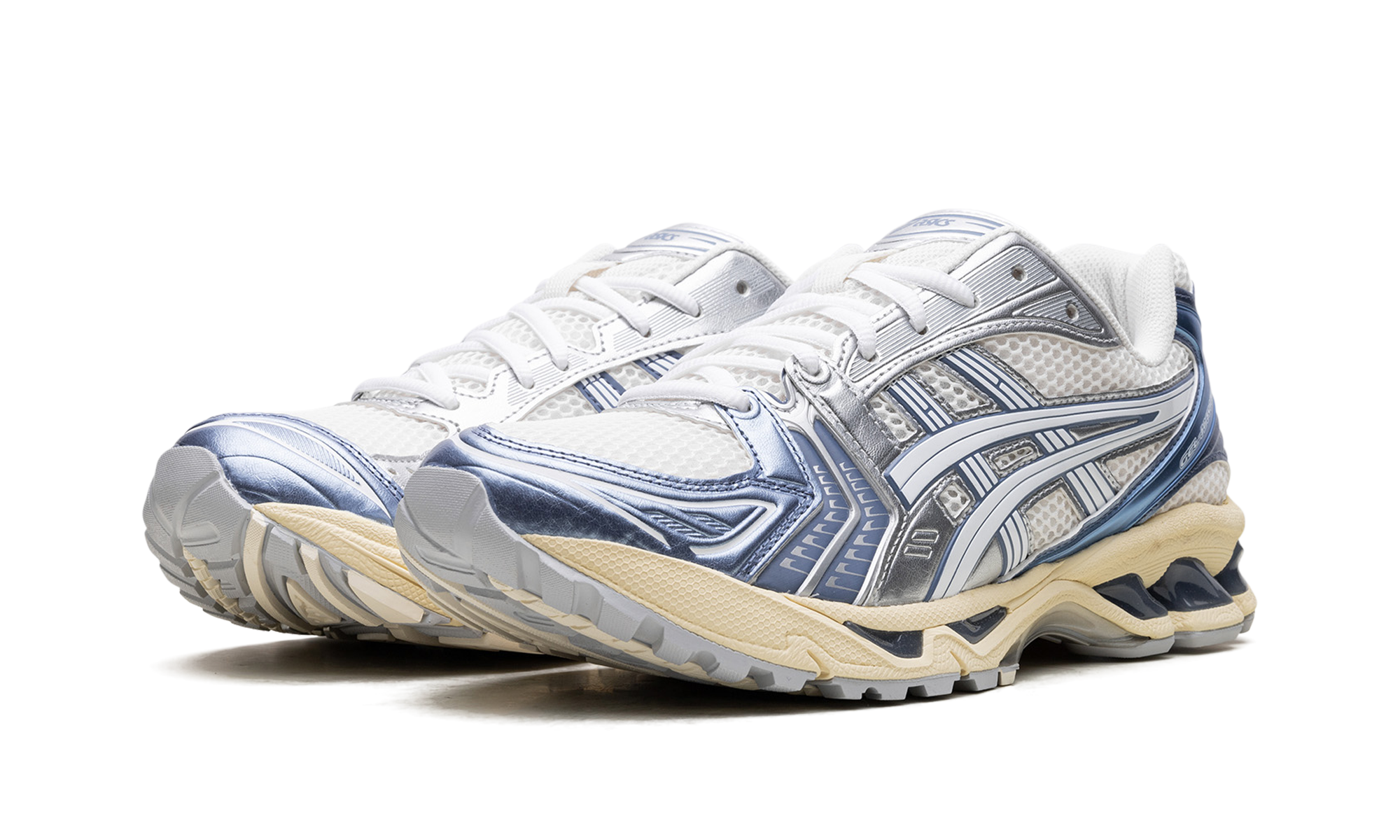 ASICS Gel-Kayano 14 Cream Metallic Blue 4