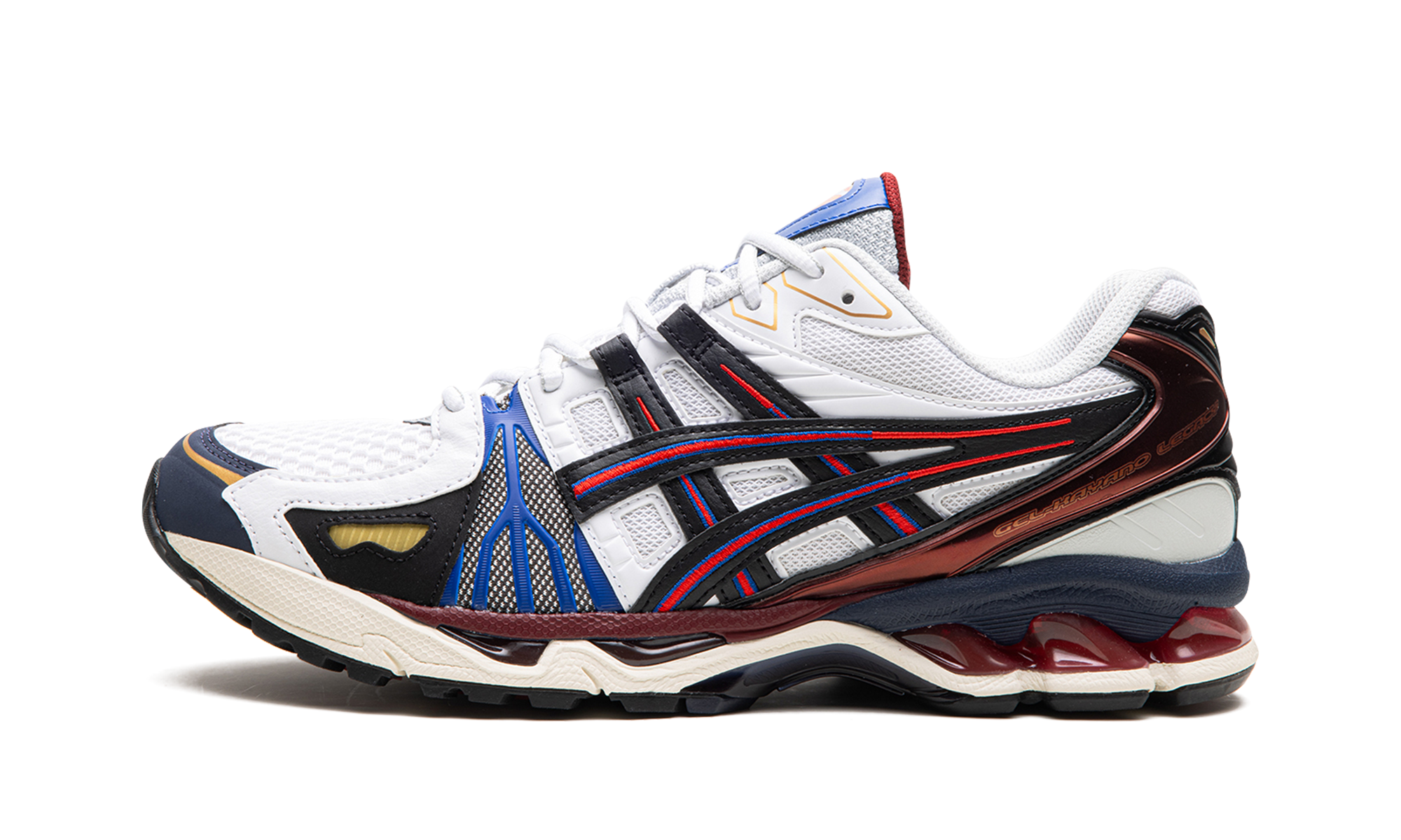 ASICS Gel-Kayano Legacy White Black Red Blue 1