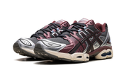 ASICS Gel-Nimbus 9 Truffle Grey Dark Cherry 3