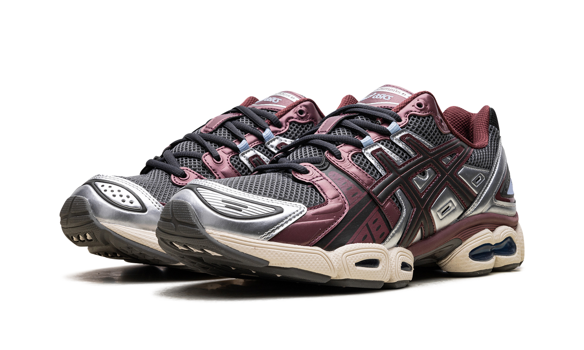 ASICS Gel-Nimbus 9 Truffle Grey Dark Cherry 3