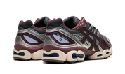ASICS Gel-Nimbus 9 Truffle Grey Dark Cherry 4